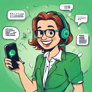 AI image for WhatsApp Business article