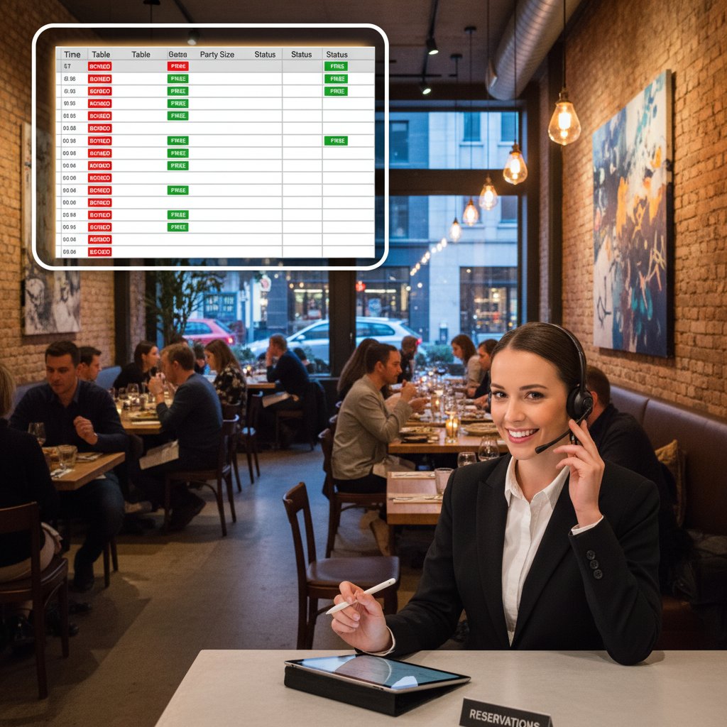 AI Voice Restaurant Booking Assistant